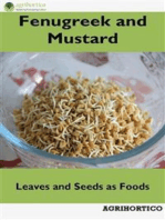 Fenugreek and Mustard: Leaves and Seeds as Foods