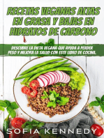 Recetas veganas altas en grasa y bajas en hidratos de carbono