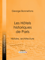 Les Hôtels historiques de Paris: Histoire, architecture