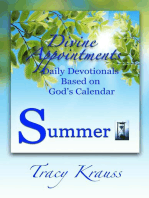 Divine Appointments: Daily Devotionals Based on God's Calendar - Summer: Divine Appointments: Daily Devotionals Based On God's Calendar, #2