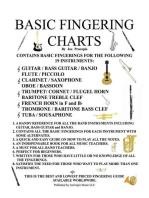 BASIC FINGERING CHARTS