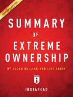 Summary of Extreme Ownership: by Jocko Willink and Leif Babin | Includes Analysis