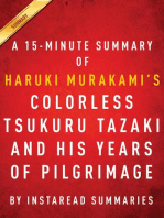 Summary of Colorless Tsukuru Tazaki and His Years of Pilgrimage: by Haruki Murakami | Includes Analysis