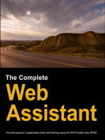 The Complete Web Assistant: Provide in-application help and training using the SAP Enable Now EPSS