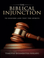 The Biblical Injunction to discern and test the Spirits: The case of charismatic church leaders within the area of Emfuleni municipality