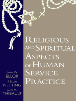 Religious and Spiritual Aspects of Human Service Practice