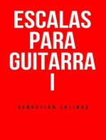 Escalas para Guitarra I