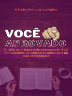 Você Aprovado - Direito da Criança e do Adolescente (ECA) em questões de concursos públicos e da OAB comentadas