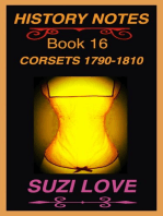 Corsets 1790-1810 History Notes Book 16