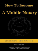 How To Become a Mobile Notary: Generate Income - A Side Hustle Series