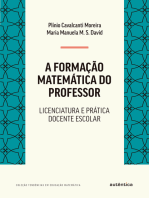 Formação matemática do professor: Licenciatura e prática docente escolar