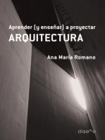 Aprender (y enseñar) a proyectar ARQUITECTURA