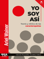 Yo soy así: Teoría y clínica de las caracteropatías