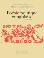 Poésie politique congolaise: 1959-1966