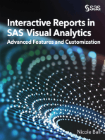 Interactive Reports in SAS® Visual Analytics: Advanced Features and Customization