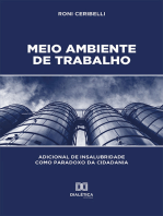 Meio Ambiente de Trabalho: adicional de insalubridade como paradoxo da cidadania