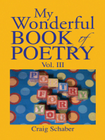 My Wonderful Book of Poetry Vol. Iii