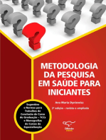 Metodologia da pesquisa em saúde