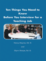 Ten Things You Need to Know Before You Interview for a Teaching Job