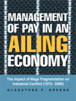 Management of Pay in an Ailing Economy: The Impact of Wage Fragmentation on Industrial Conflict (1975– 2000)