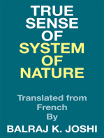 True Sense of System of Nature: Translated from French By