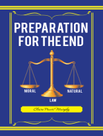 Preparation for the End: Moral and Natural Law