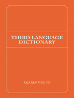 Third Language Dictionary