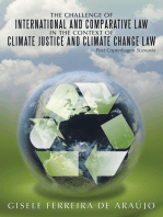 The Challenge of International and Comparative Law in the Context of Climate Justice and Climate Change Law: Post Copenhagen Scenario