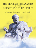 The Edge of Philosophy in the Midst of Thought