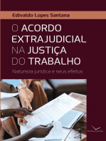 O acordo extrajudicial na justiça do trabalho: Natureza jurídica e seus efeitos