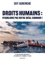 Droits humains : n'oublions pas notre idéal commun !: La déclaration universelle des droits de l'homme a 70 ans