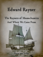 The Rayners of Massachusetts: And Where We Came From