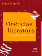 Vivências em literatura: formação de leitores, discurso e pesquisa