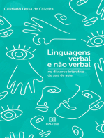 Linguagens verbal e não verbal no discurso interativo de sala de aula