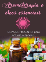 Aromaterapia e óleos essenciais