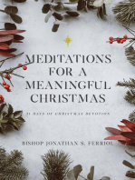 Meditations For A Meaningful Christmas