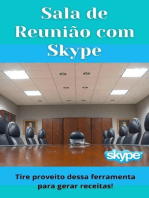 Sala de reunião com Skype