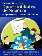 Como identificar uma oportunidade de negócio e aproveita-la ao maximo