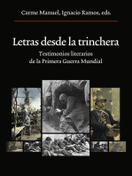 Letras desde la trinchera: Testimonios literarios de la Primera Guerra Mundial