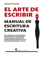 El arte de escribir: Manual de escritura creativa