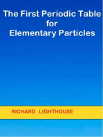 The First Periodic Table for Elementary Particles