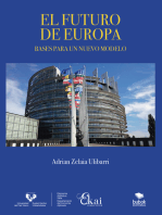 El futuro de Europa: Bases para un nuevo modelo