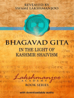 Bhagavad Gita: In the Light of Kashmir Shaivism