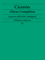 Cicerón: Obras completas (nueva edición integral): precedido de la biografia del autor