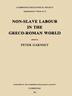 Non-Slave Labour in the Greco-Roman World