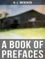 A Book of Prefaces