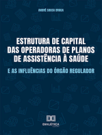 Estrutura de capital das Operadoras de Planos de Assistência à Saúde e as influências do órgão regulador