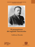 El pensamiento del segundo Vasconcelos