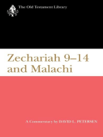 Zechariah 9-14 and Malachi (1995): A Commentary