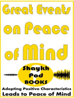 Great Events on Peace of Mind